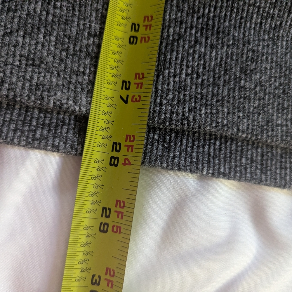 Calvin Klein Men's Medium Gray Long Sleeve Cowl‎ Neck Sweatshirt with Pocket - Picture 7 of 7